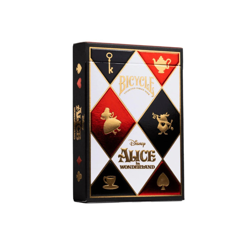 Playing Cards: Bicycle - Disney - Alice in Wonderland Game - لعبة